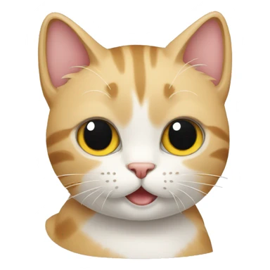 cat saying OK sticker