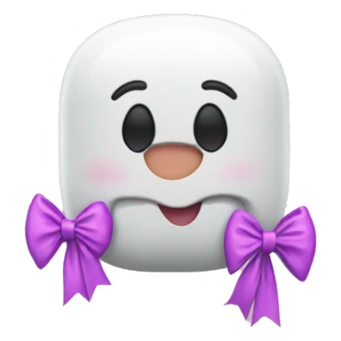 Airpod max with bows sticker