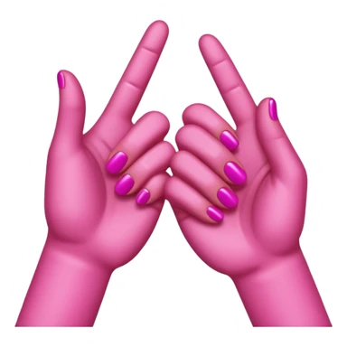 Pinky promise emoji  sticker
