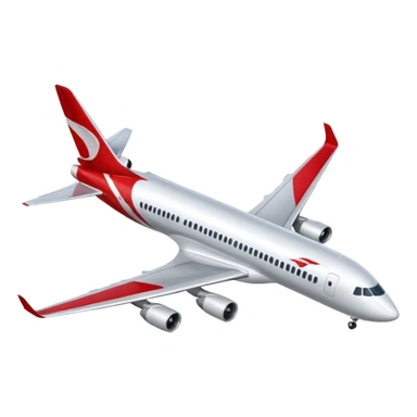 Indonesia airlines take off in airport sticker