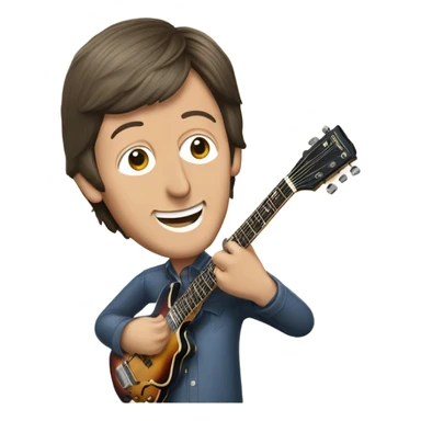 Beatle Paul McCartney sticker
