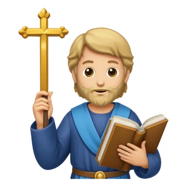 me podes hacer emojis de los 4 evangelios? necesito 4 emojis diferentes. uno de san lucas, otro de san juan, otro de san marcos y otro de san mateo sticker