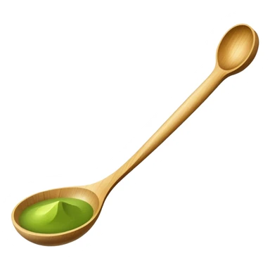 Matcha spoon sticker