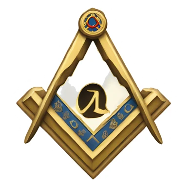 Freemason logo sticker
