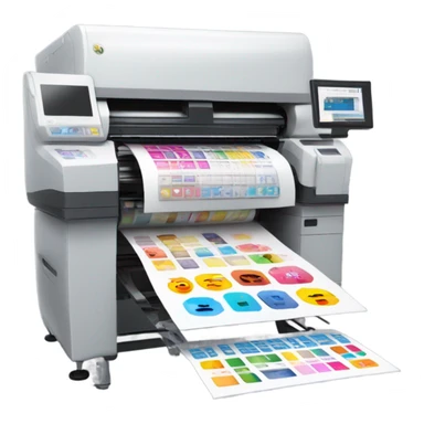 big printer sticker