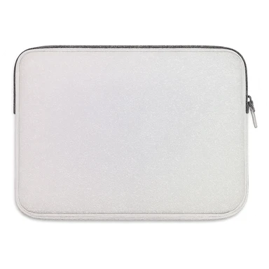 white sparkly pastel laptop sleeve sticker