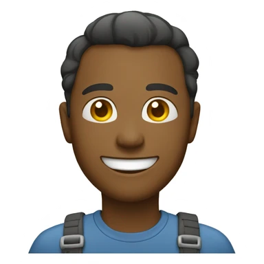 Personne souriant sticker