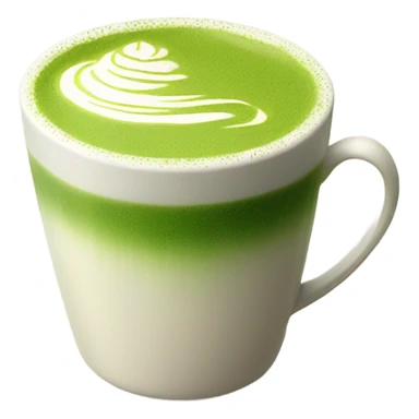 matcha latte sticker