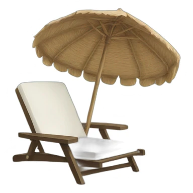 Beach chair sticker