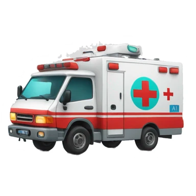 ambulância do SAMU 192 sticker