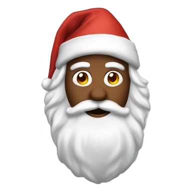 santa but if christmas was halloween sticker