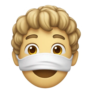 Sonrisa con ceja levantada sticker