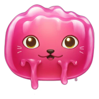 jelly cat sticker