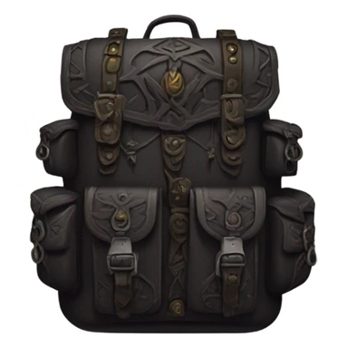 Satan’s backpack and saddlebags sticker
