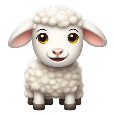 little lamb sticker