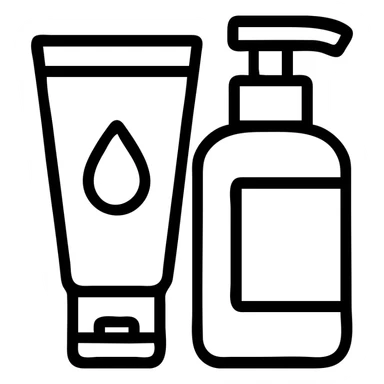 skincare products sticker