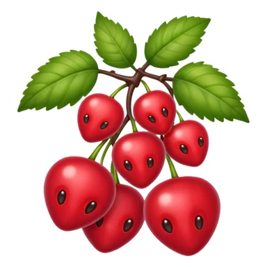 berries and wild berries sticker