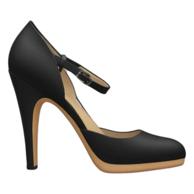 Black heels sticker