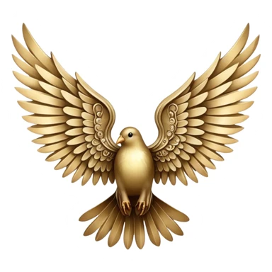 artificial ancient bird wings  sticker