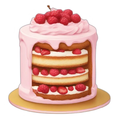 gateau écrasé sticker