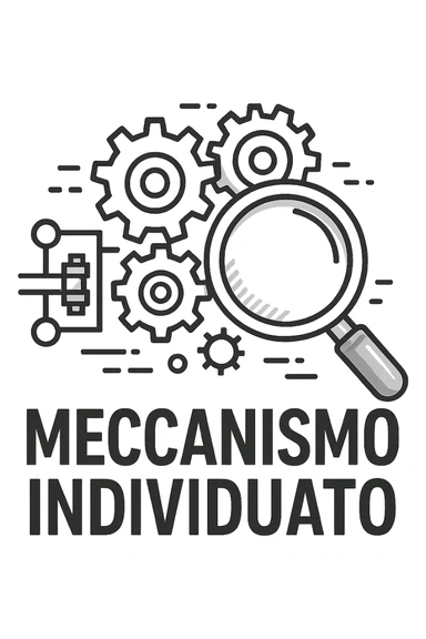 Meccanismo individuato sticker