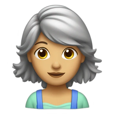 cleaning lady sticker