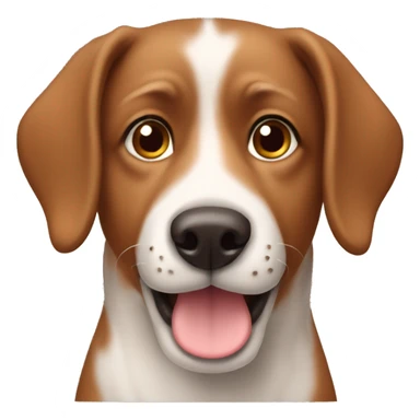 ￼ brown dog sticker