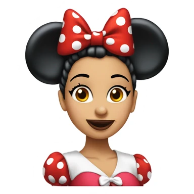 Minnie beijo sticker