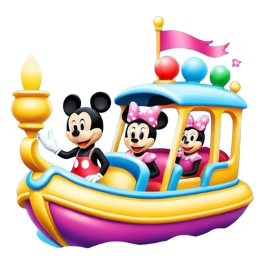 Disney paint the night Parade sticker