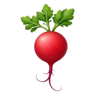 Radish sticker