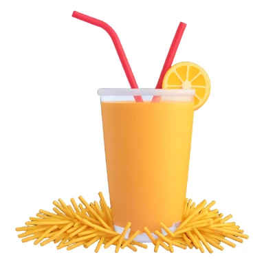 straw simple sticker