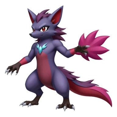 Noibat-Zoroark full body sticker