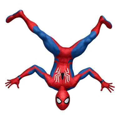 Spider-Man backflip sticker