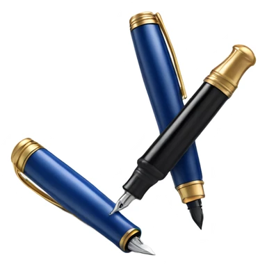 fountain pen sticker