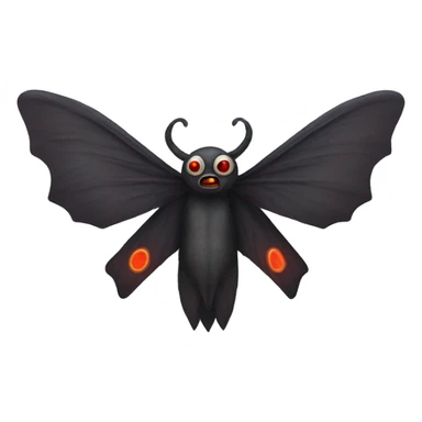 mothman sticker