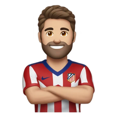 Club atletico de madrid sticker