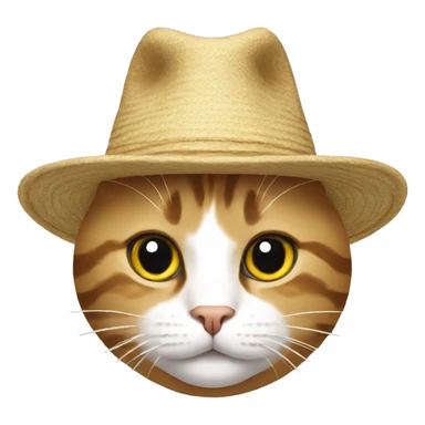 cat wif hat sticker