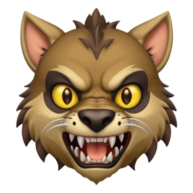 create a dnd style gnoll.png using 48x48 pixels size sticker