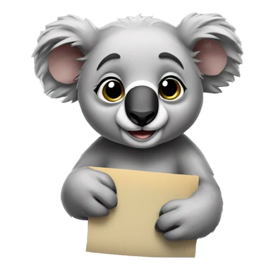 Editing Koala sticker