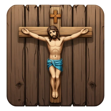 jesus's cross sticker