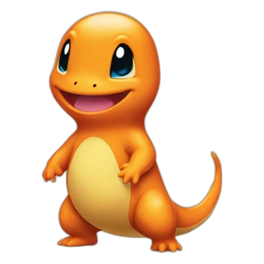 ditto mocking charmander sticker