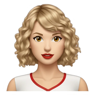 Taylor-Swift-AC-Milan sticker