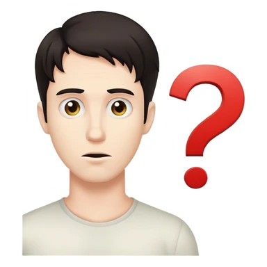 kafka with question mark sticker