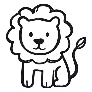 lion sticker