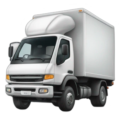 camion vrac vu  sur le coté sticker