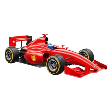 Formula 1 car sticker