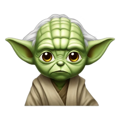 Yoda qui fument sticker