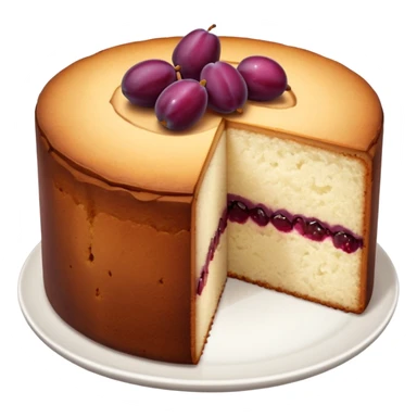 plum cake sticker