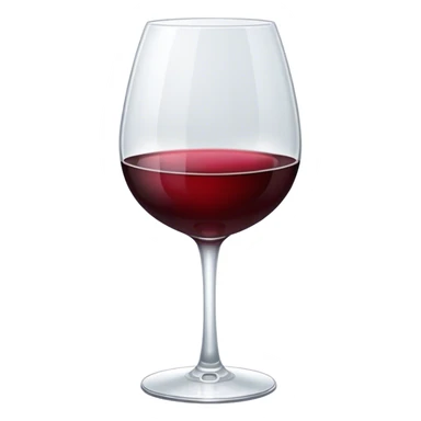 a glass full of wine sticker