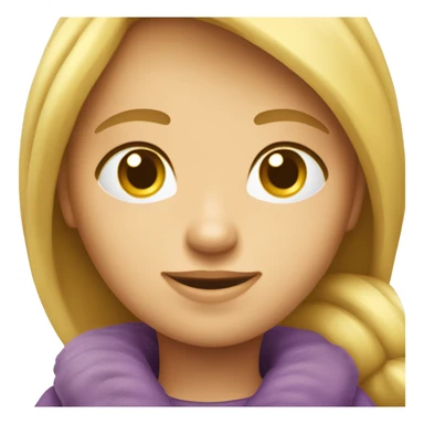 Chat dans les bras d’une fille sticker